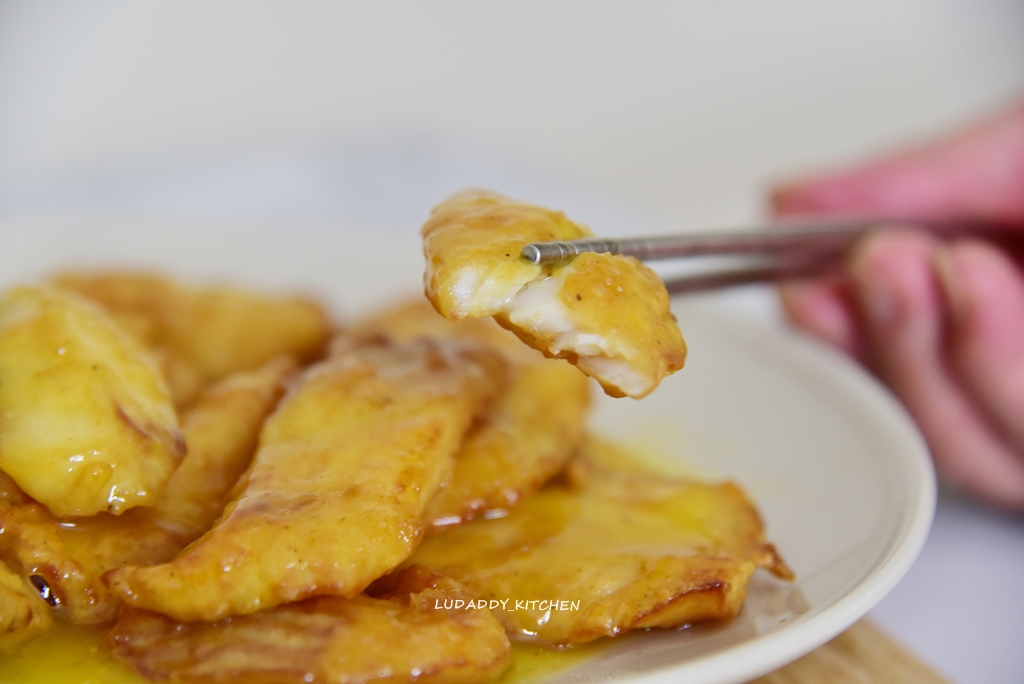 【食譜】橙汁魚片帶著柑橙香氣‧酸甜有味口感軟嫩