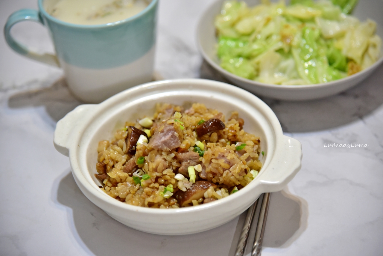 芋頭鹹飯食譜，閩南家常味，作法簡易的電子鍋電鍋料理