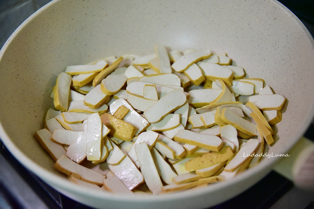 糯米椒炒豆干│簡單開胃的小菜，加上豆豉醬香更濃郁