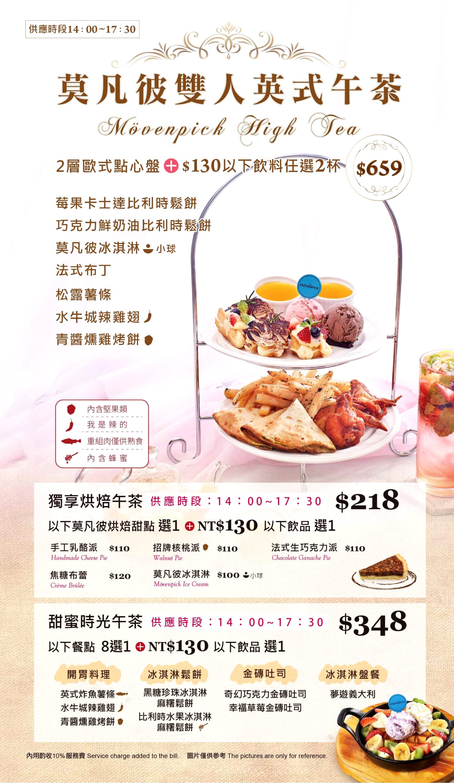 莫凡彼餐廳Mövenpick Café│適合約會聚餐慶生的餐廳，台北天母美食