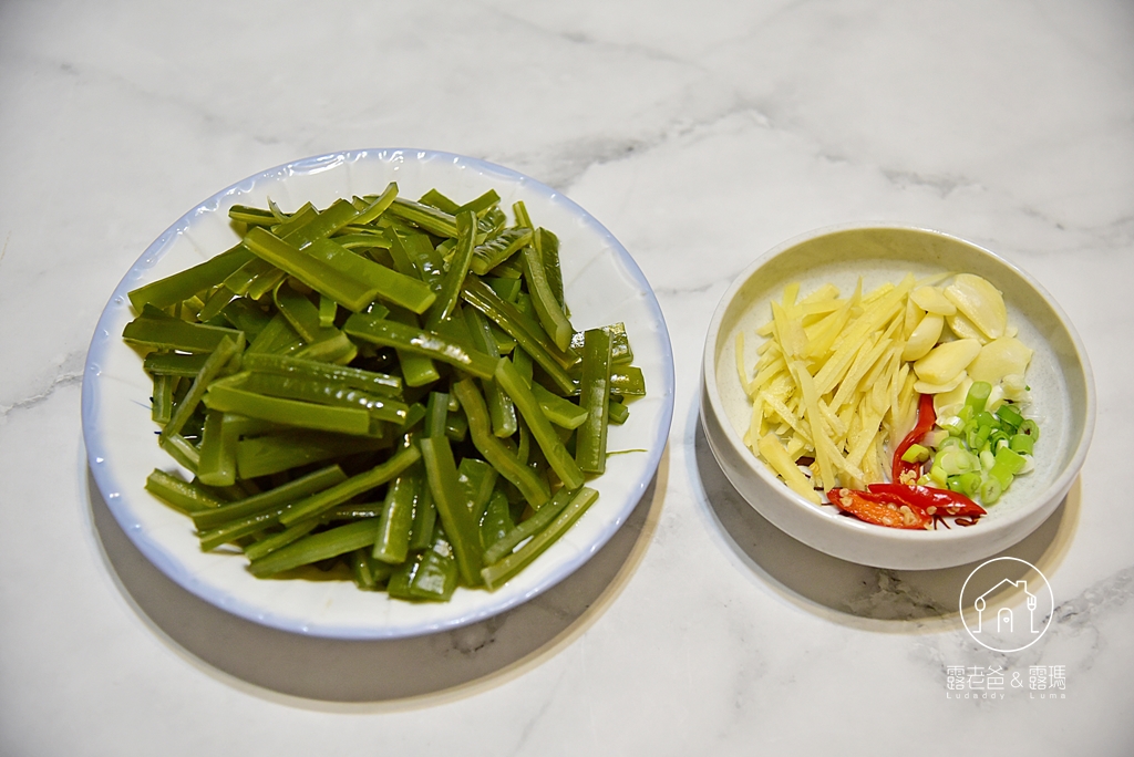 【食譜】蒜味辣炒海帶根｜口感厚實爽口開胃