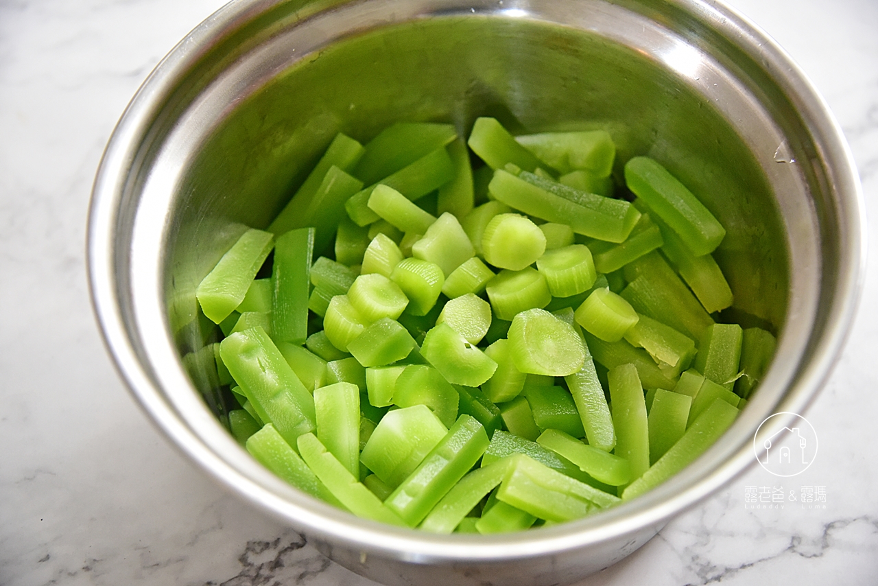 【食譜】自己做菜心原來超簡單‧用萵筍做出愛之味菜心的美味·A菜心食譜做法