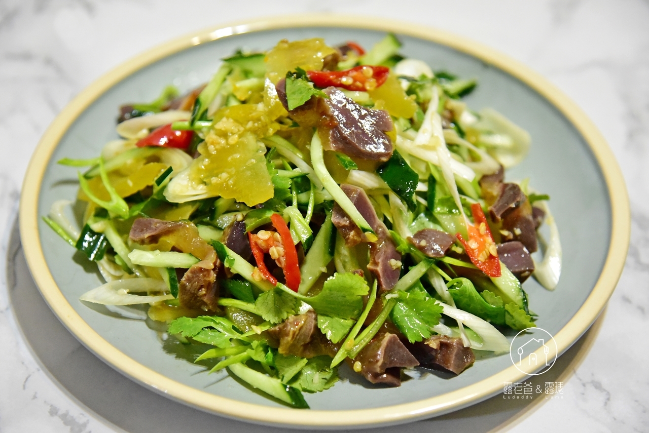 【食譜】涼拌雞胗｜爽口開胃的涼拌菜，正餐消夜下飯下酒菜