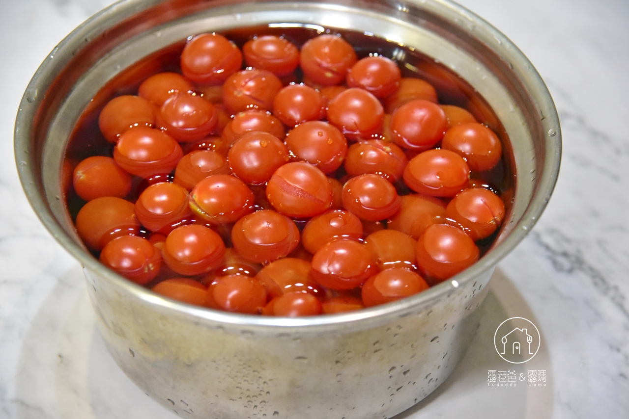 【食譜】梅漬番茄｜酸甜爽口，滋味獨特的佐餐開胃小食