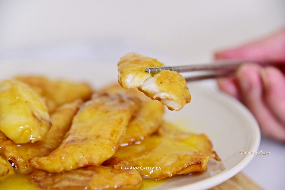 橙汁鯛魚片食譜｜帶著柑橙香氣的糖醋魚片，適合老人小孩的魚料理