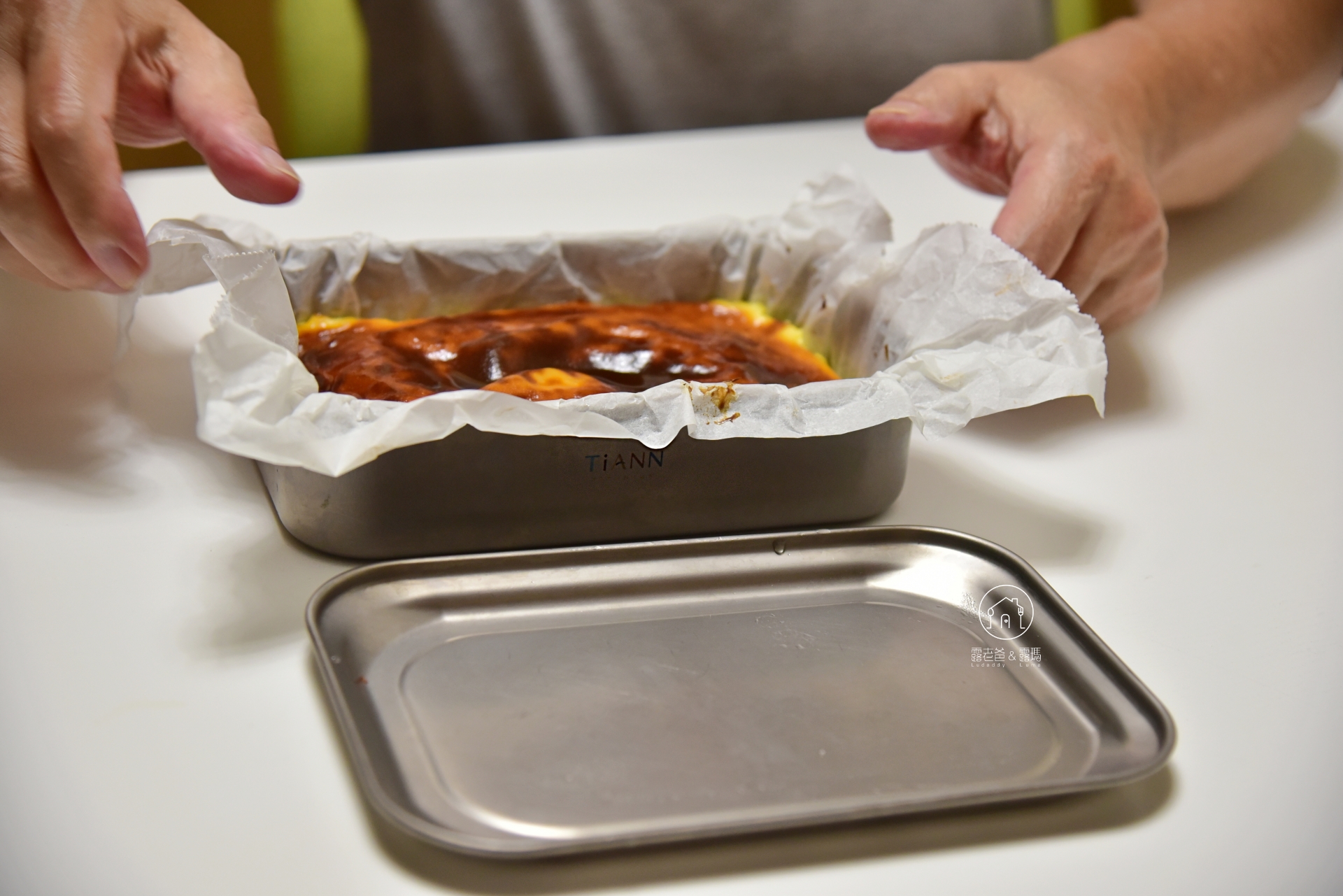 做法最簡單零失敗巴斯克優格蛋糕｜輕盈滑順版，不用乳酪也好吃！